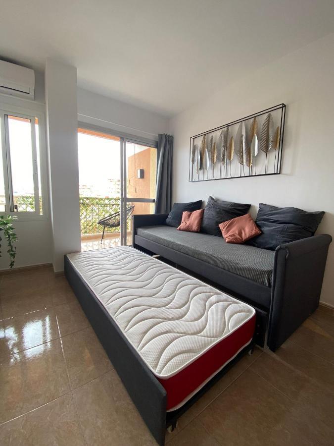 Apt Con Espectacular Vista, Piscinas, Recep 24 Hs Benalmádena Kültér fotó