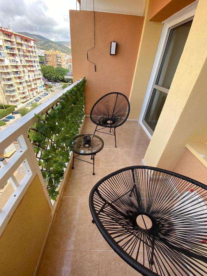 Apt Con Espectacular Vista, Piscinas, Recep 24 Hs Benalmádena Kültér fotó
