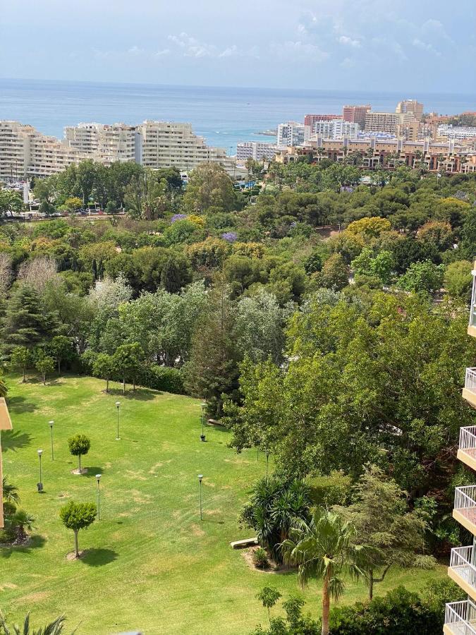 Apt Con Espectacular Vista, Piscinas, Recep 24 Hs Benalmádena Kültér fotó