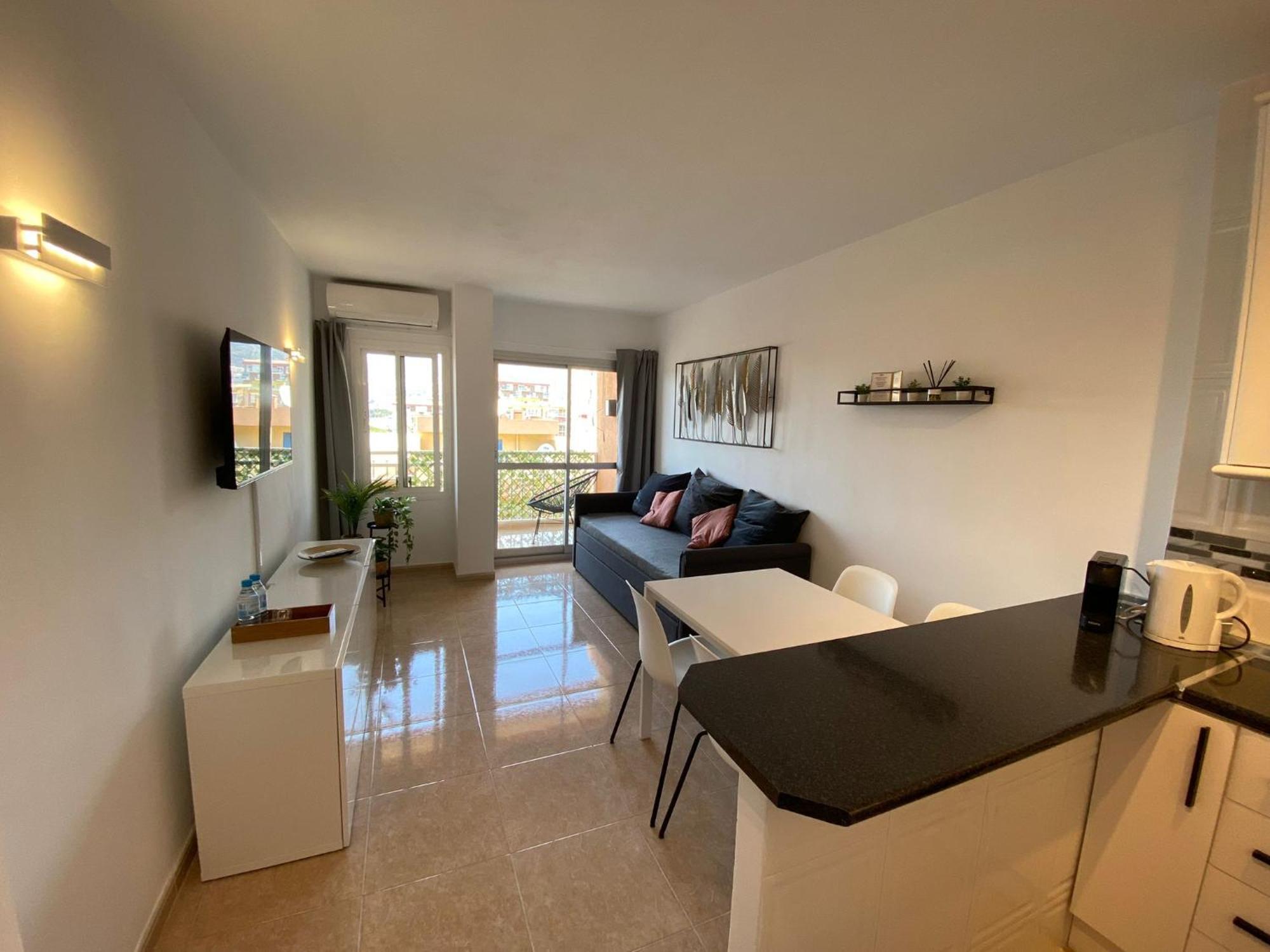 Apt Con Espectacular Vista, Piscinas, Recep 24 Hs Benalmádena Kültér fotó